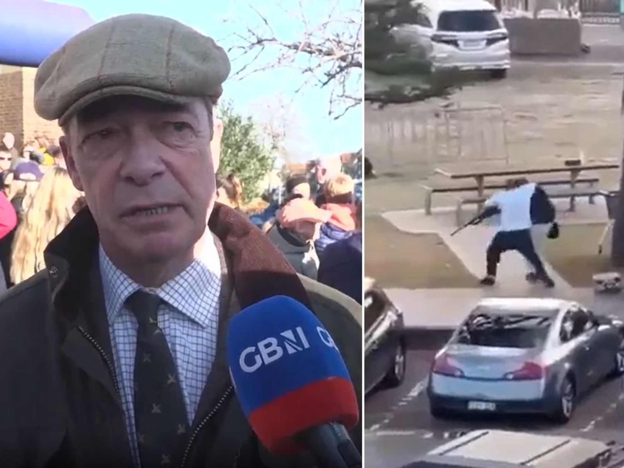 Nigel Farage hails Australian hero for snatching gun from Bondi attacker during 'horrendous' Sydn...