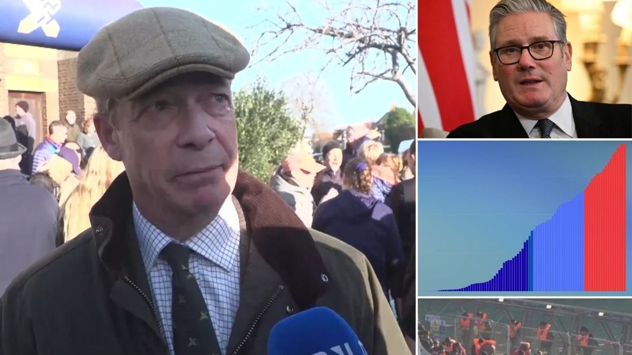 Nigel Farage delivers damning verdict on small boats surge as 40,000 cross Channel in 2025