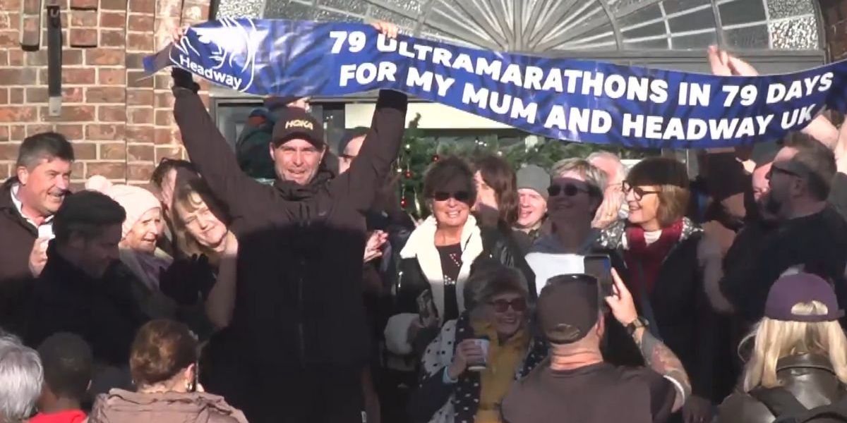 Runner Sam King completes record-breaking 79 ultramarathons after mother suffered brain bleed Runner Sam King completes record-breaking 79 ultramarathons after mother suffered brain bleed