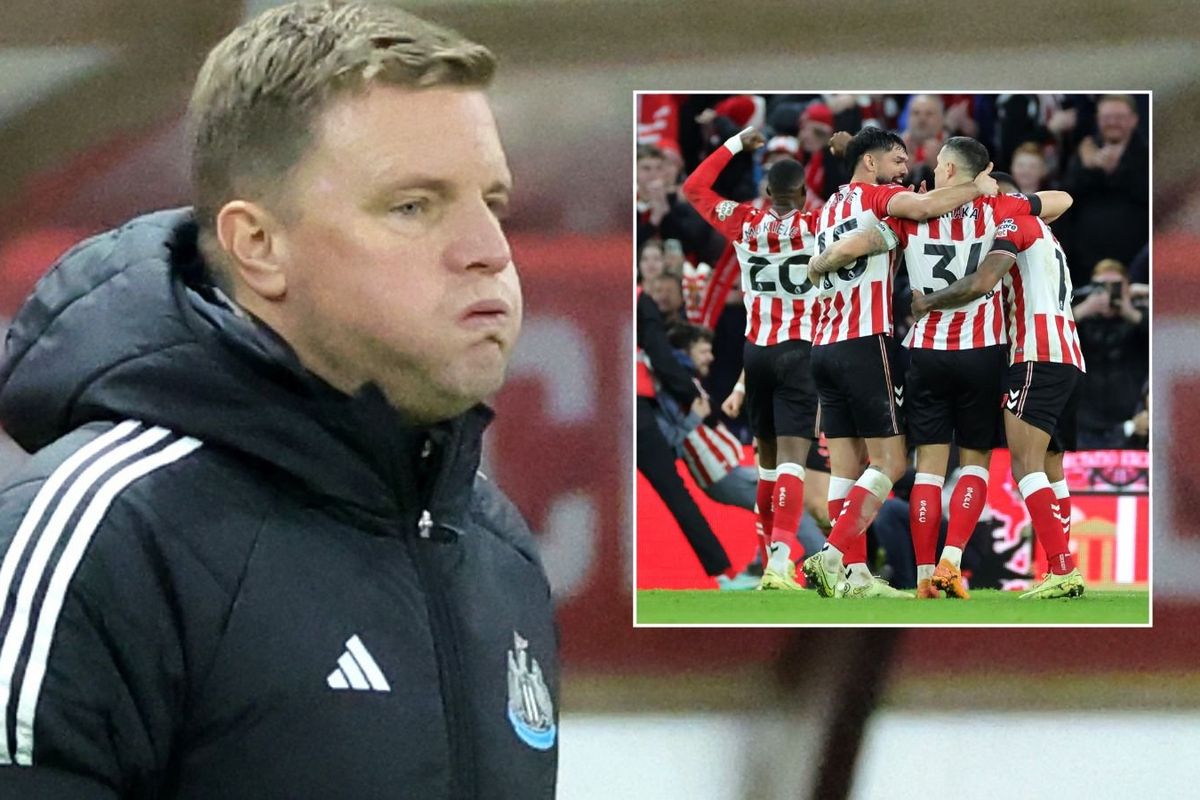 Eddie Howe issues apology after Newcastle slump to nightmare Sunderland derby defeat