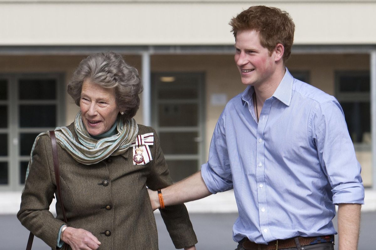 Princess Anne's former lady in waiting and mother of Prince Harry and Prince William's nanny dies