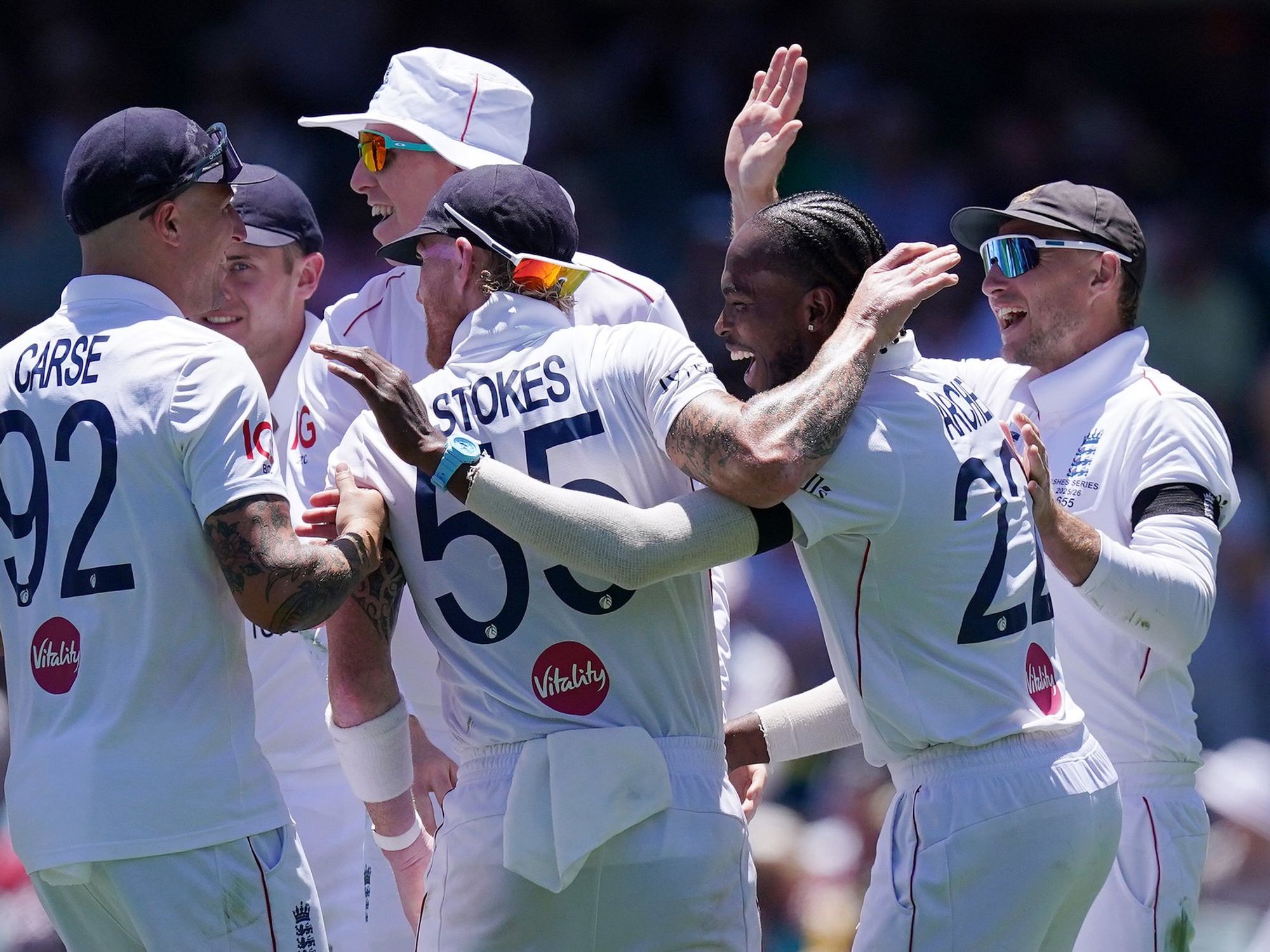 England put up valiant fight against Australia on day one of third Ashes Test