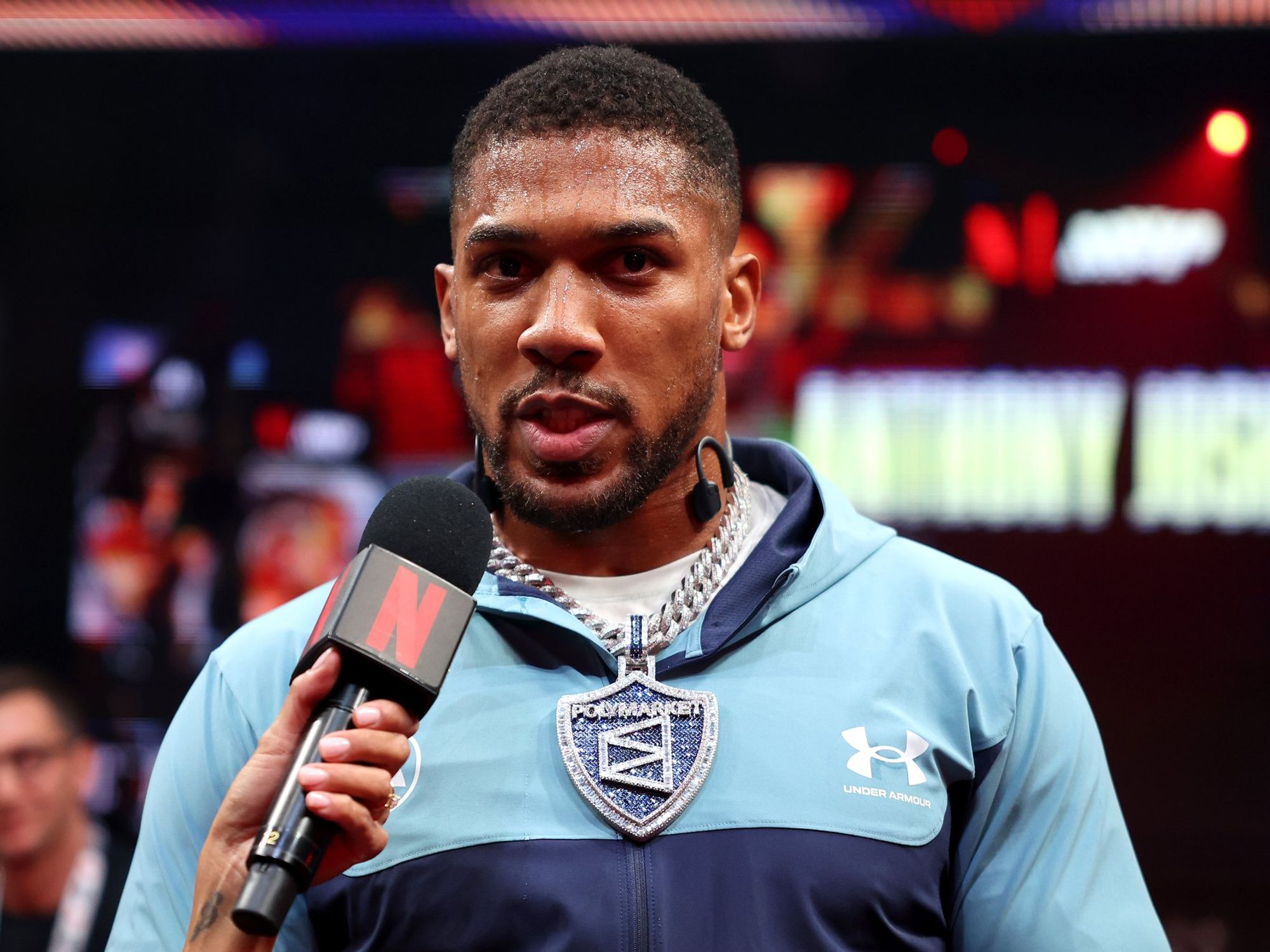 Anthony Joshua explains decision not to discuss Jake Paul fight with son, 9, as boxing bout looms