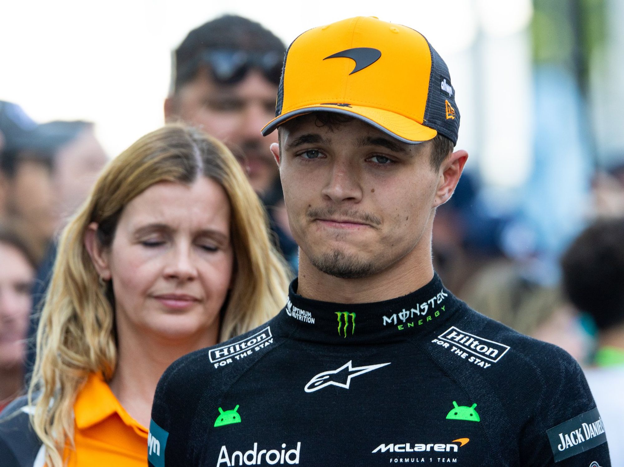 Lando Norris hits back at critics who insisted anyone could win title in his McLaren car: 'I don't care!'