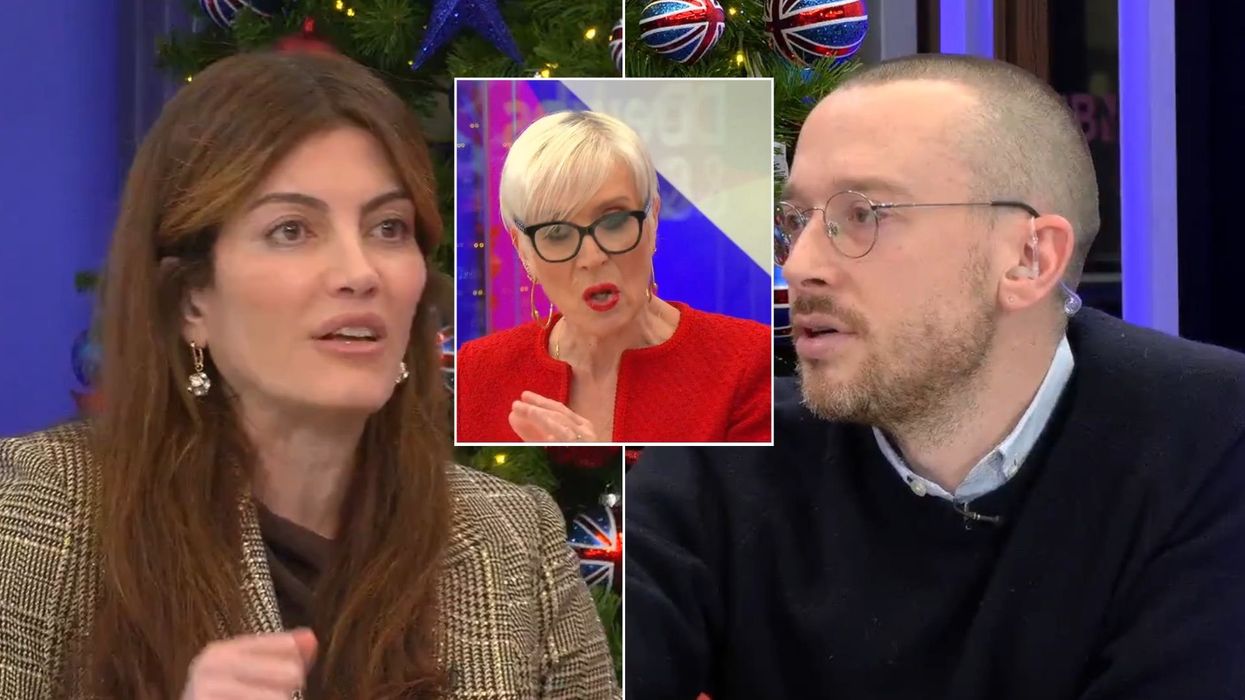 'Why would they listen?!' Dawn Neesom in furious row with GB News guest over lessons to boys on respect