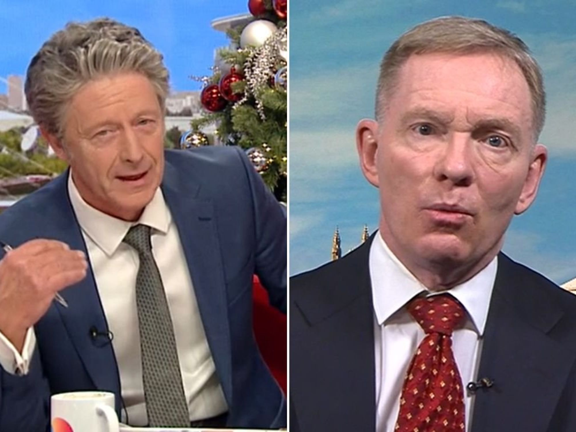 Charlie Stayt cuts off Chris Bryant as BBC Breakfast star demands MP 'stop talking'