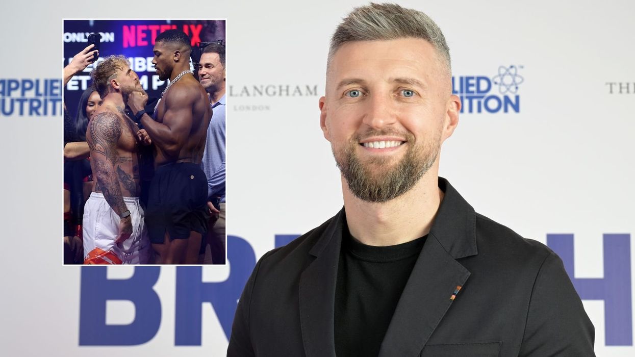 British boxing legend finds clever way around ban for Anthony Joshua and Jake Paul fight