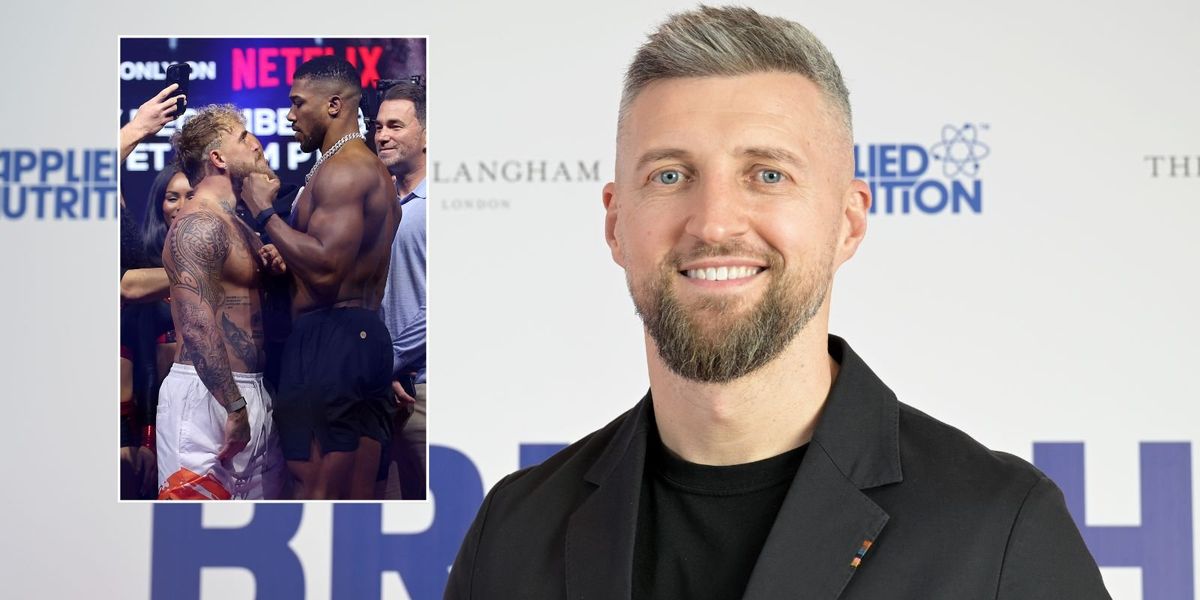 British legend finds clever way around ban for Anthony Joshua and Jake Paul fight British legend finds clever way around ban for Anthony Joshua and Jake Paul fight