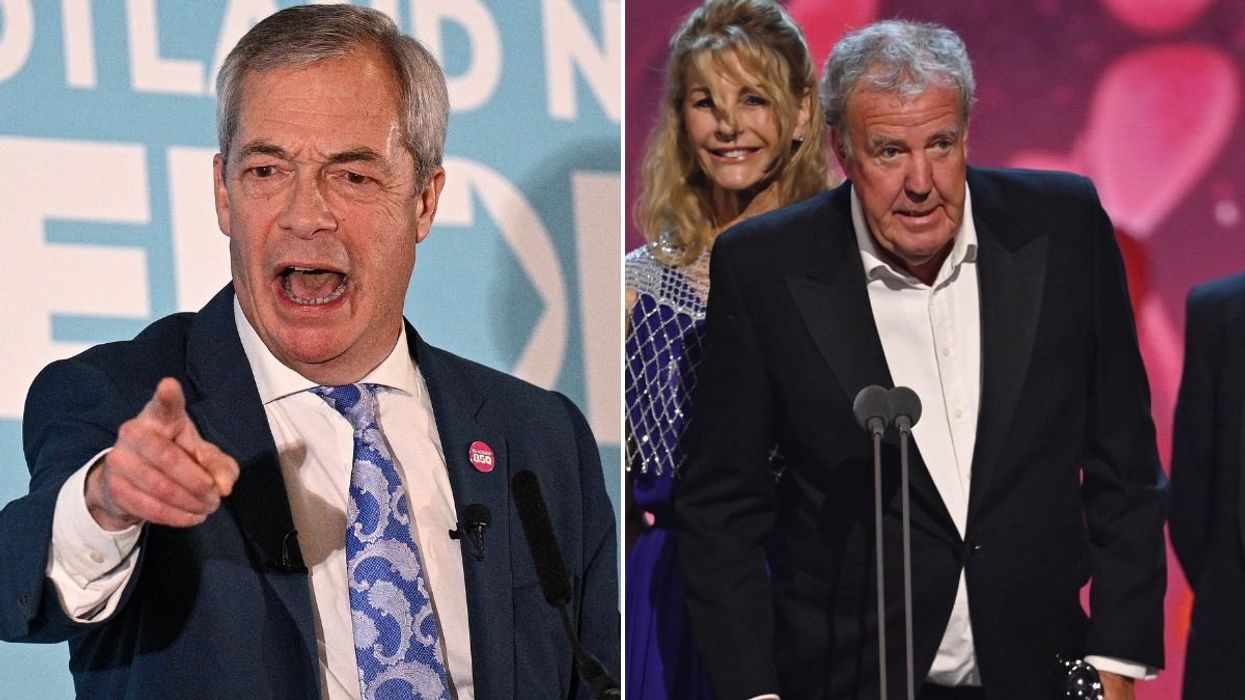 Jeremy Clarkson rips into lefty claims Nigel Farage is ‘far-right’ as he exposes flaw in complaints