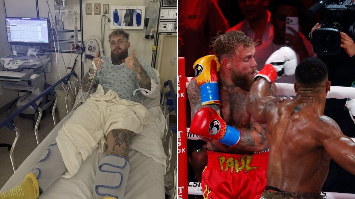 Jake Paul gives health update from hospital bed after Anthony Joshua knockout: 'Only liquids for seven days'