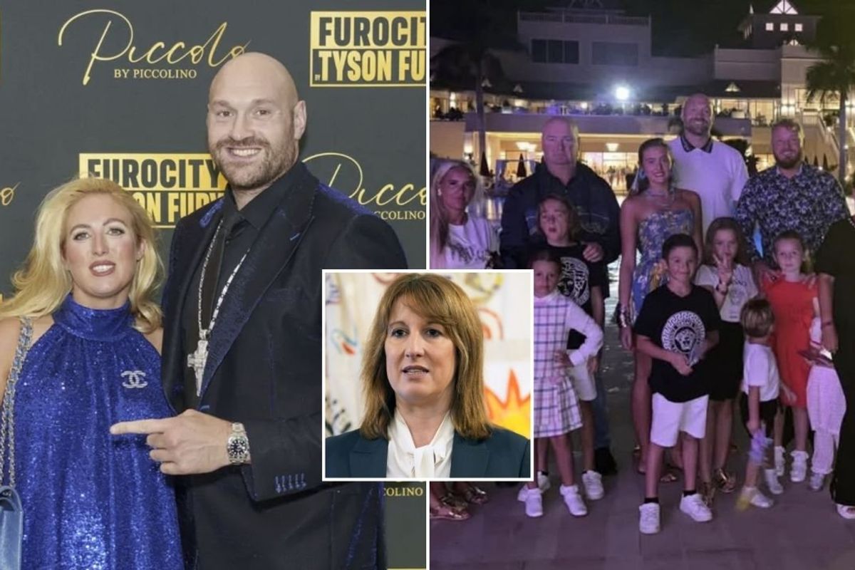 Tyson Fury and family sensationally QUIT UK due to Rachel Reeves tax raids to live in £8million mansion