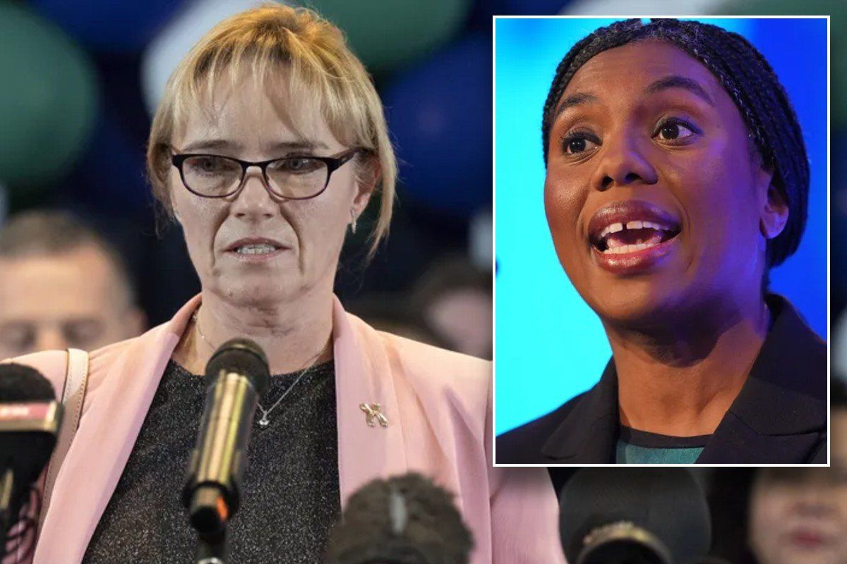 Kemi Badenoch hails NHS nurse who objected to trans women in changing rooms for 'standing up to mad ideology' as she brands tribunal ruling 'pathetic'