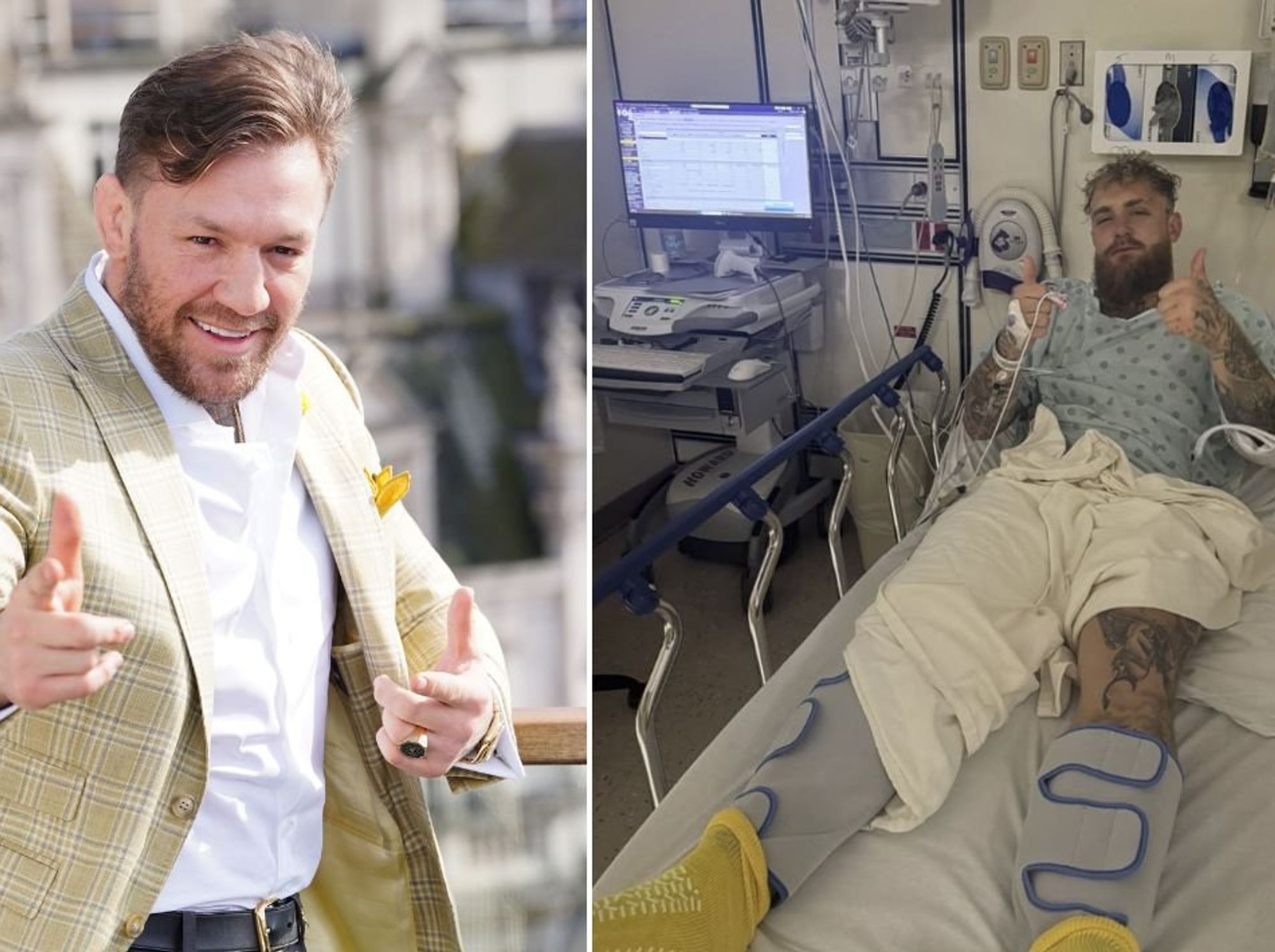 Conor McGregor delivers four-word message to Jake Paul after Anthony Joshua knockout defeat