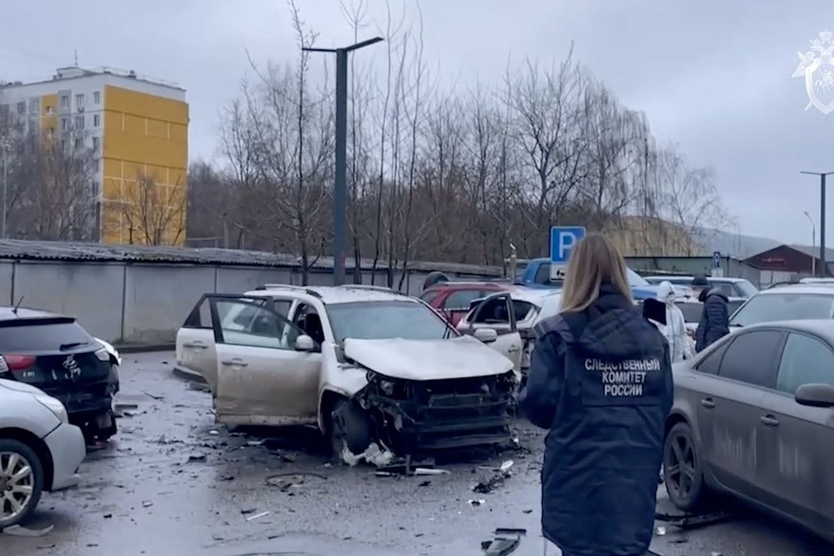 Top Russian general killed in 'car bomb attack' in Moscow as Vladimir Putin points finger at Ukraine