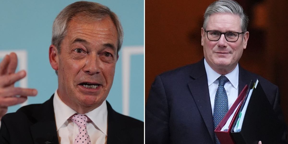 Nigel Farage issues democracy warning after Labour grandee grilled on potential general election delay Nigel Farage issues democracy warning after Labour grandee grilled on potential general election delay