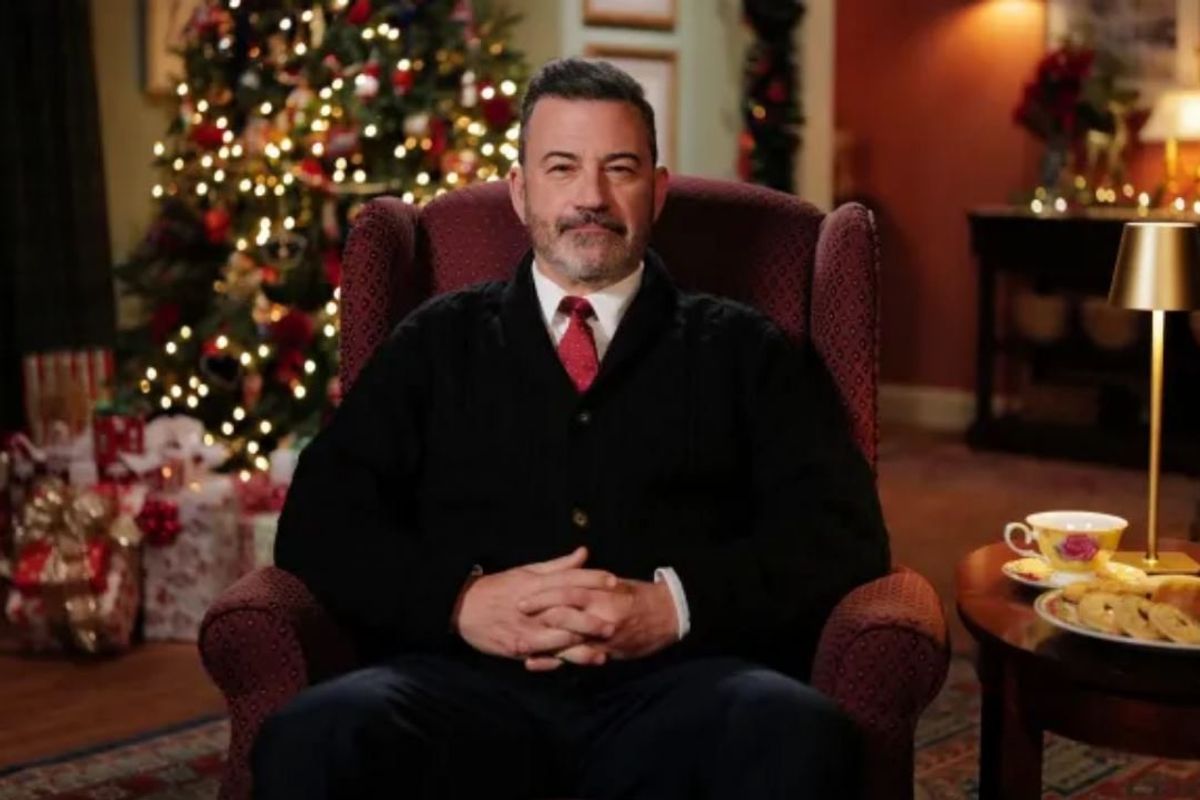 Channel 4 under fire as it plots Alternative Christmas Message marking 'a really great year' for fascism with host Jimmy Kimmel