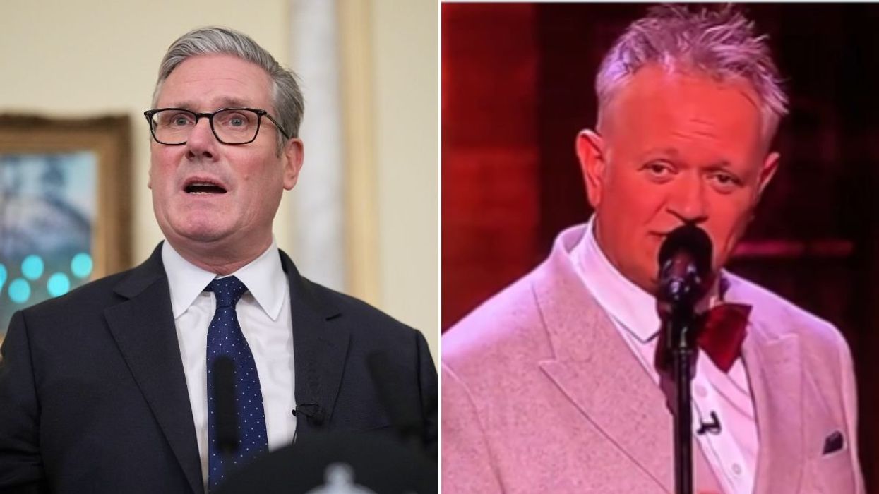Keir Starmer met with boos from ITV Royal Variety Performance crowd as comedian mocks PM: 'He's i...