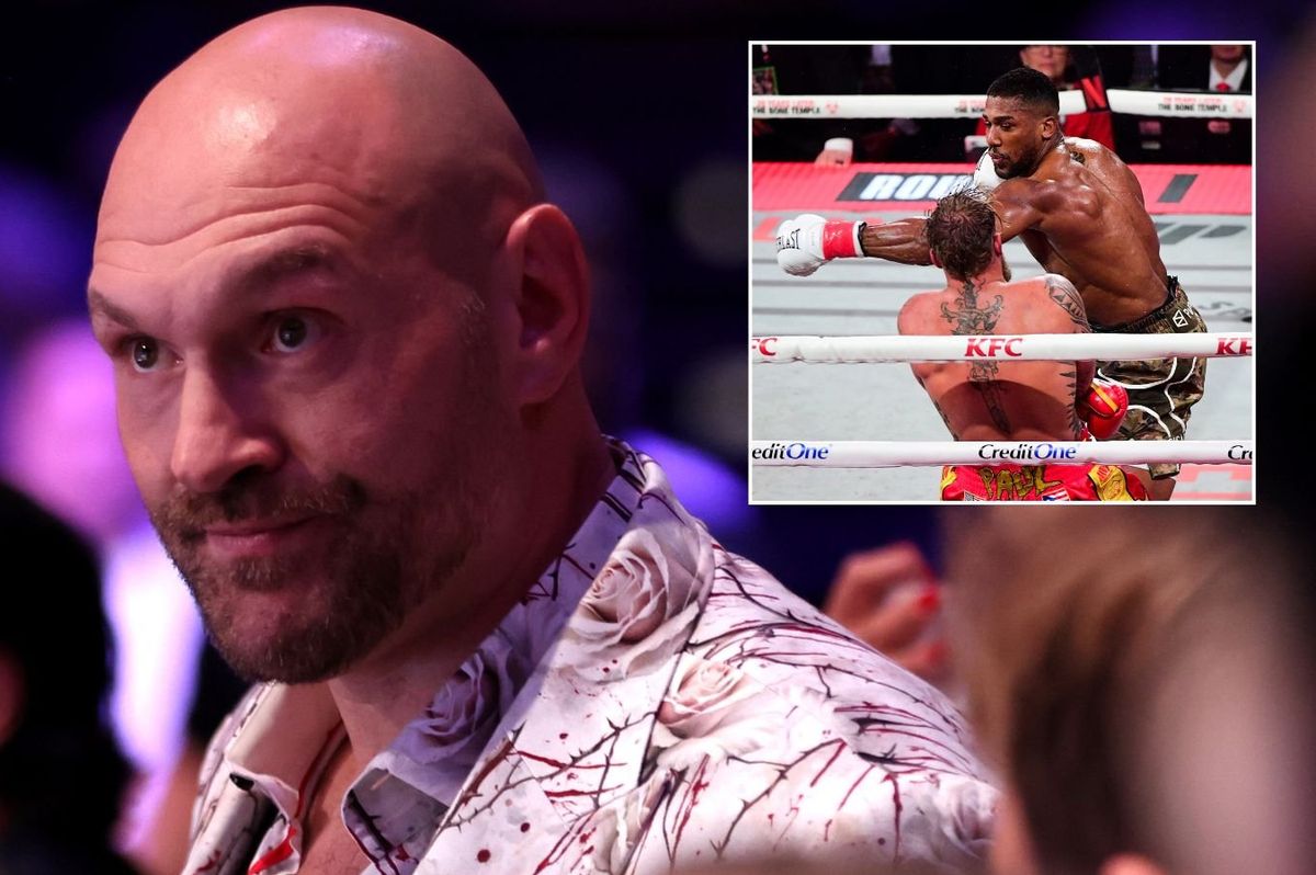 Tyson Fury's condition to fight Anthony Joshua revealed after rival's win over Jake Paul