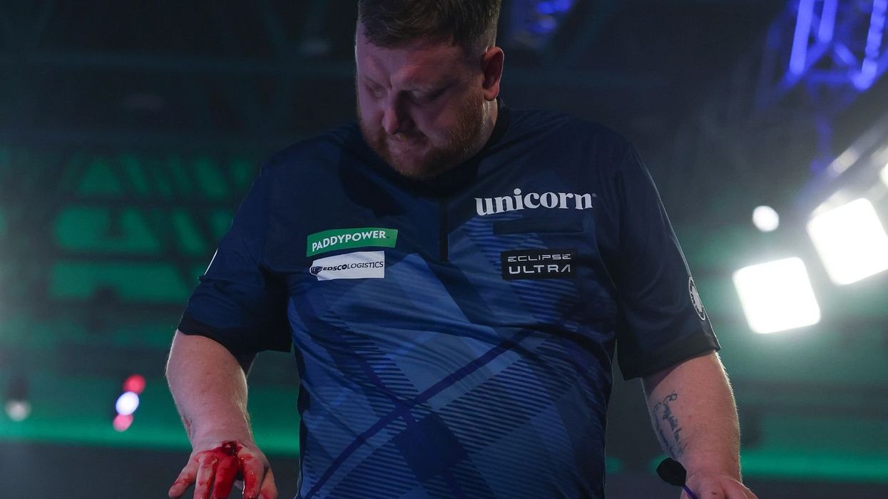 Cameron Menzies provides fresh update after punching table in fit of rage at World Darts Championship