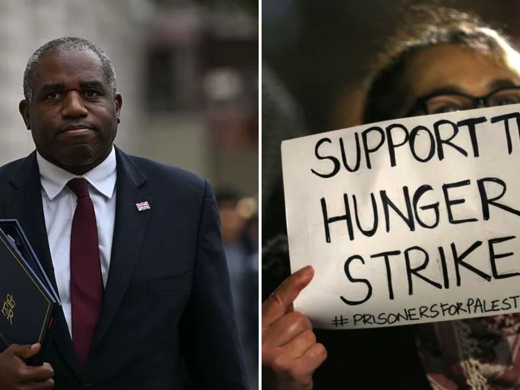 Palestine Action hunger strikers launch legal action against David Lammy after activists hospitalised