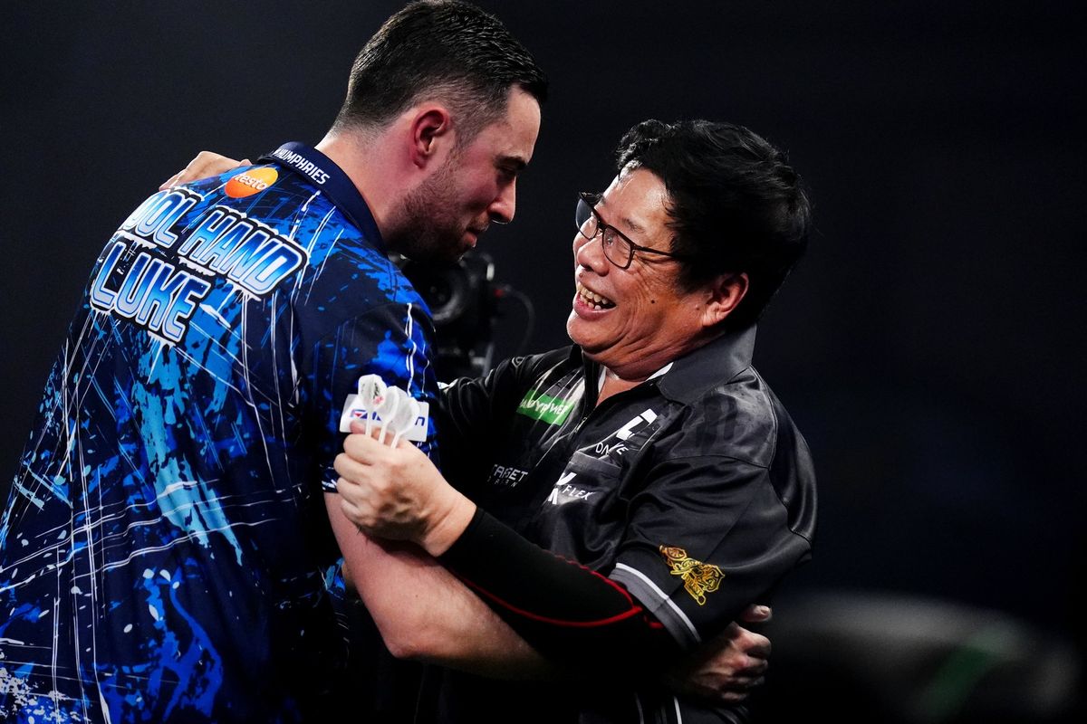 Luke Humphries makes honest admission after beating 71-year-old opponent at World Darts Championship