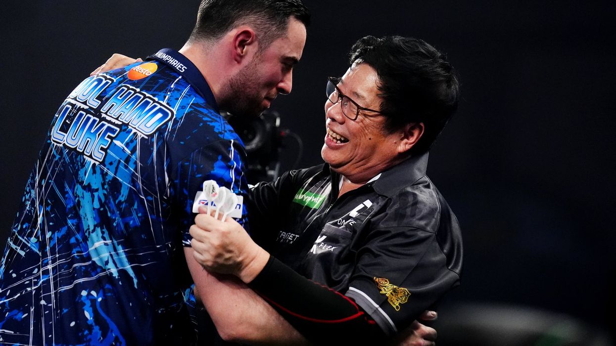 Luke Humphries makes honest admission after beating 71-year-old opponent at World Darts Championship