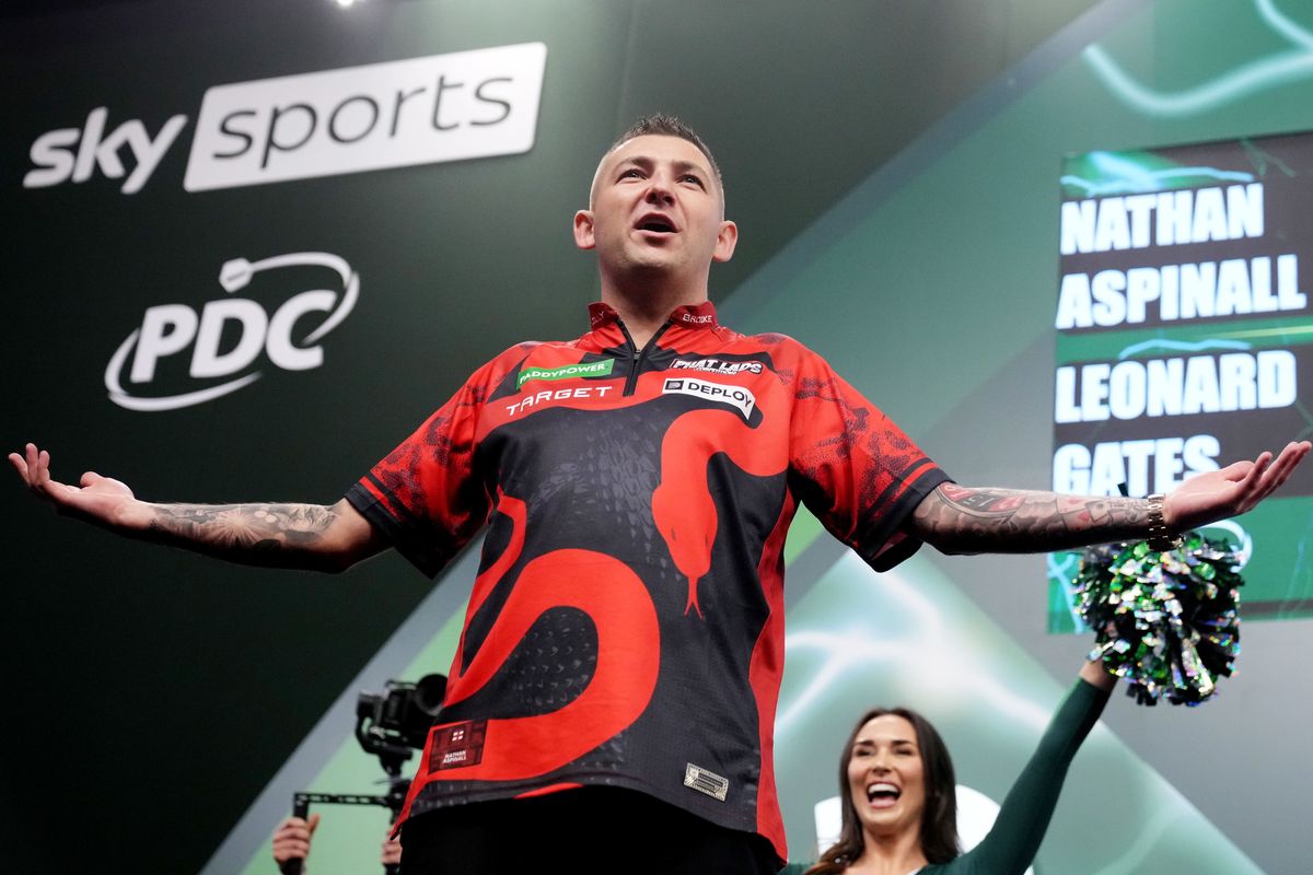 Nathan Aspinall left 'scared' by antics of opponent before World Darts Championship win