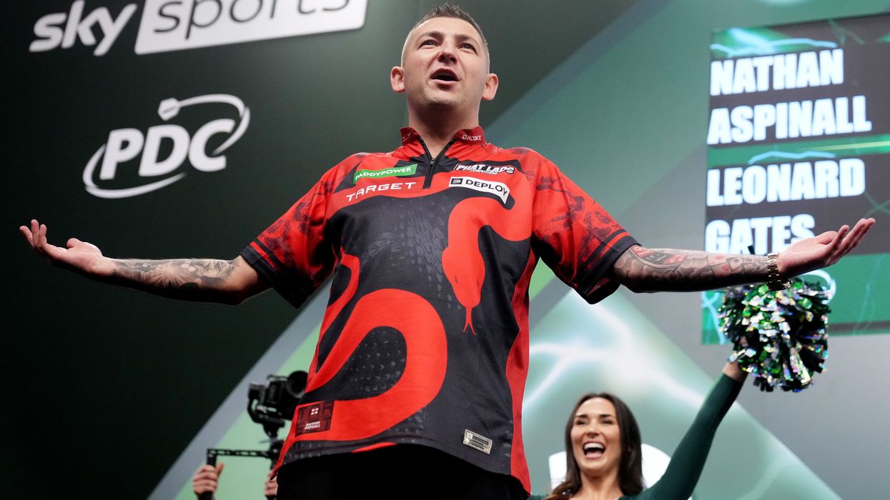 Nathan Aspinall left 'scared' by antics of opponent before World Darts Championship win