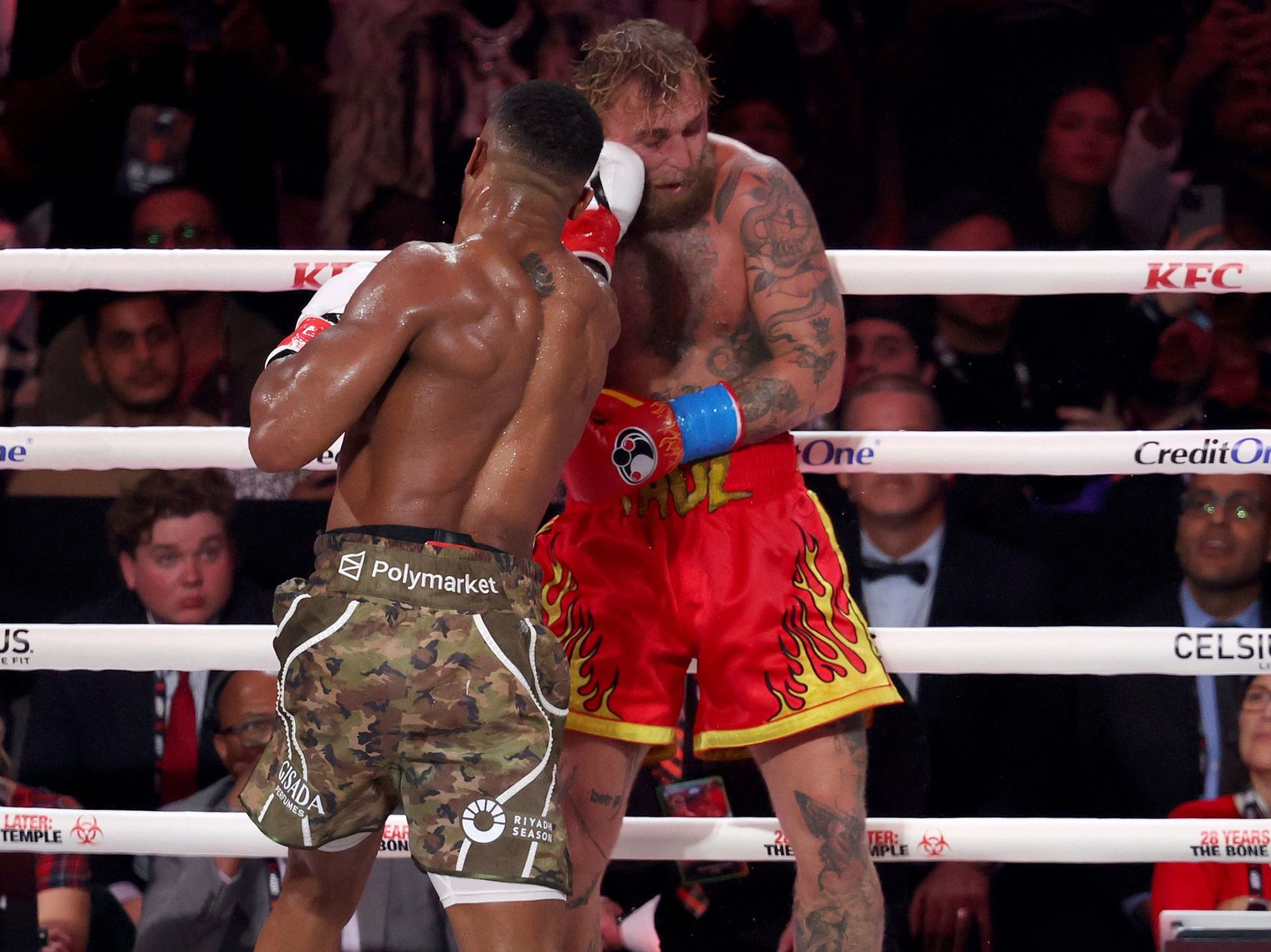 Jake Paul 'may never be able to fight again' after being battered and bruised by Anthony Joshua