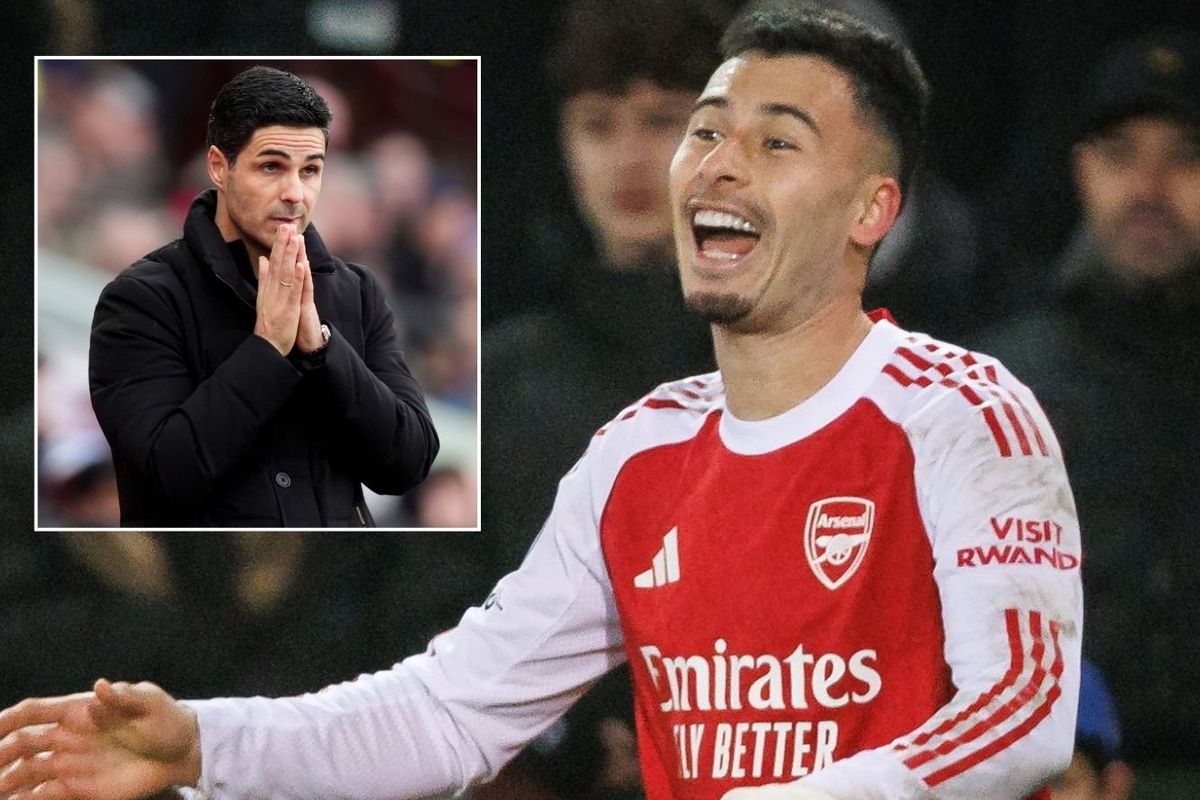 Arsenal boss Mikel Arteta offers injury update on Gabriel Martinelli after Crystal Palace Carabao Cup win