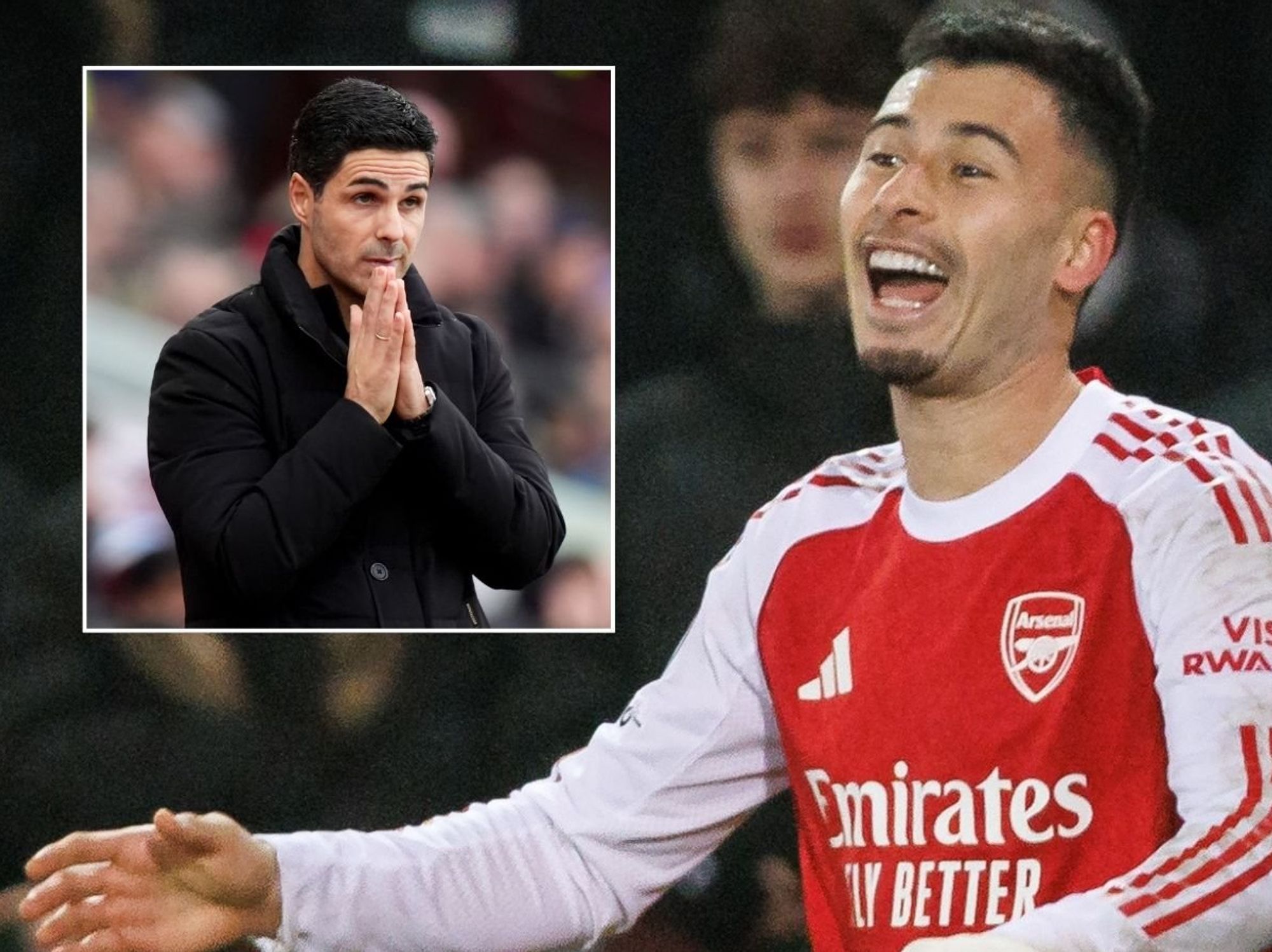 Arsenal boss Mikel Arteta offers injury update on Gabriel Martinelli after Crystal Palace Carabao Cup win