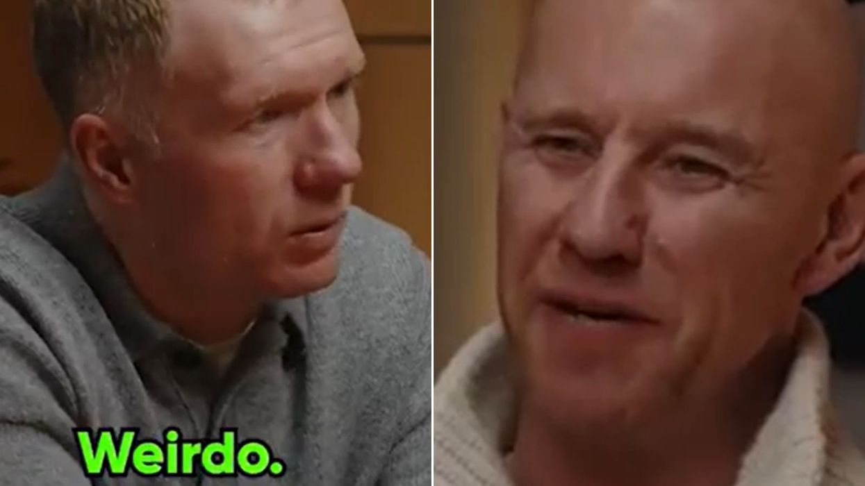 Paul Scholes dubbed 'dirty' as Man United icon makes 'weird' Christmas dinner admission