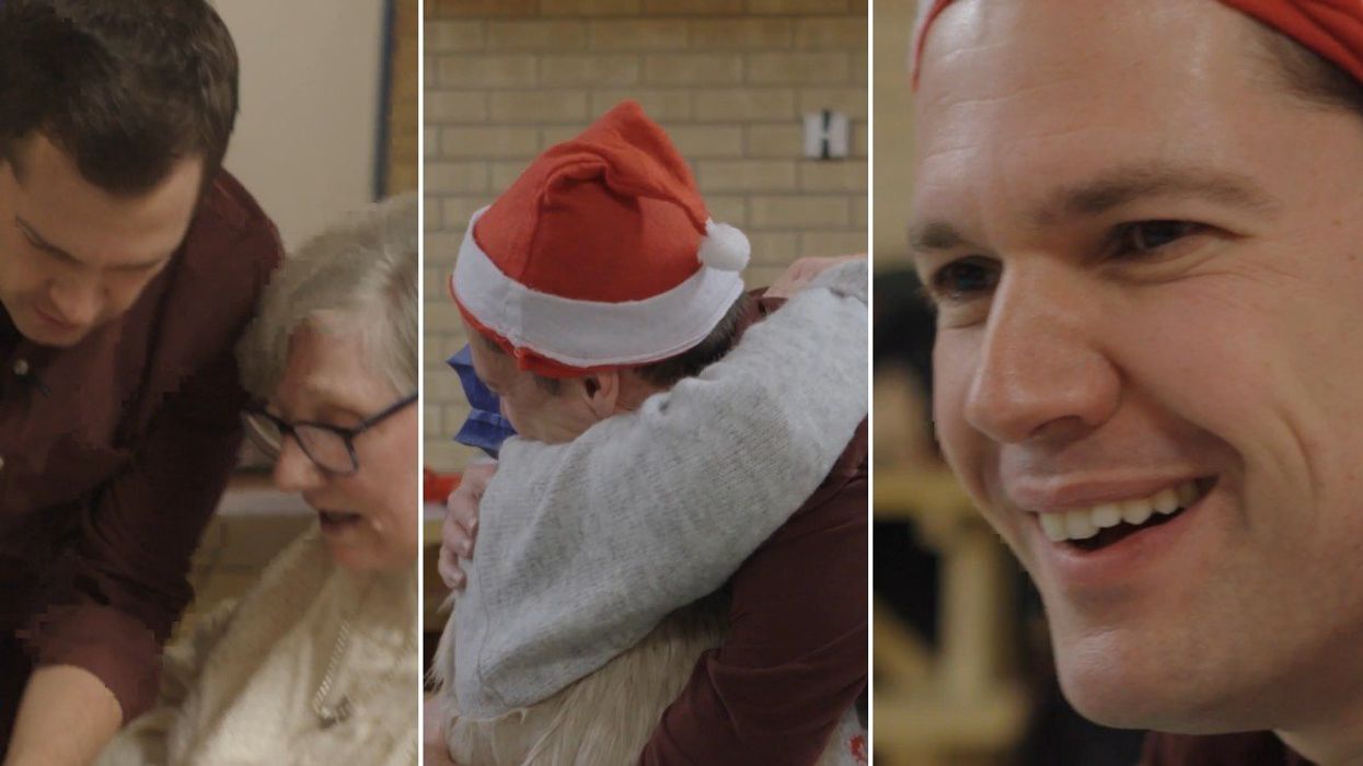 'Oh, good, he's gone!' Pensioners deliver brutal swipe as Robert Jenrick shares parody Christmas video