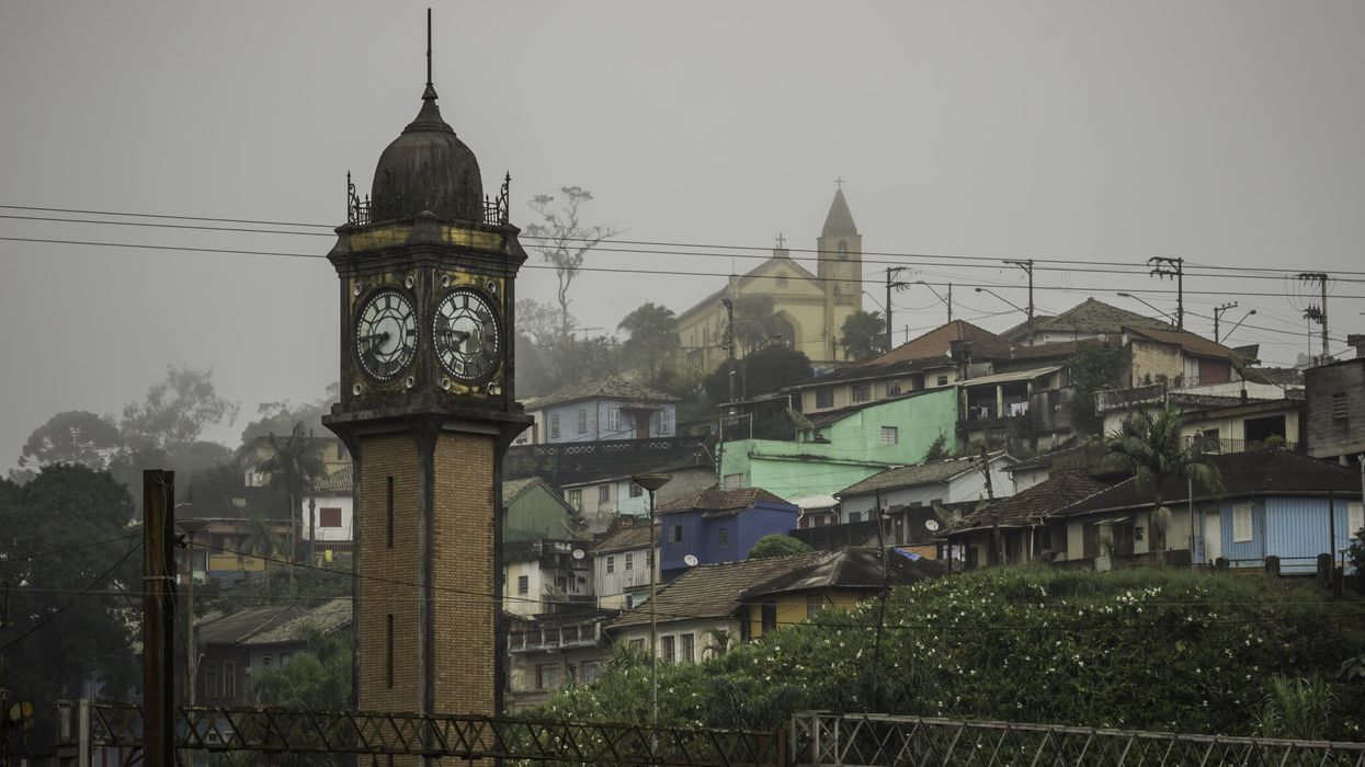 REVEALED: The British-built ghost town situated in the jungle where clocks stop at same time