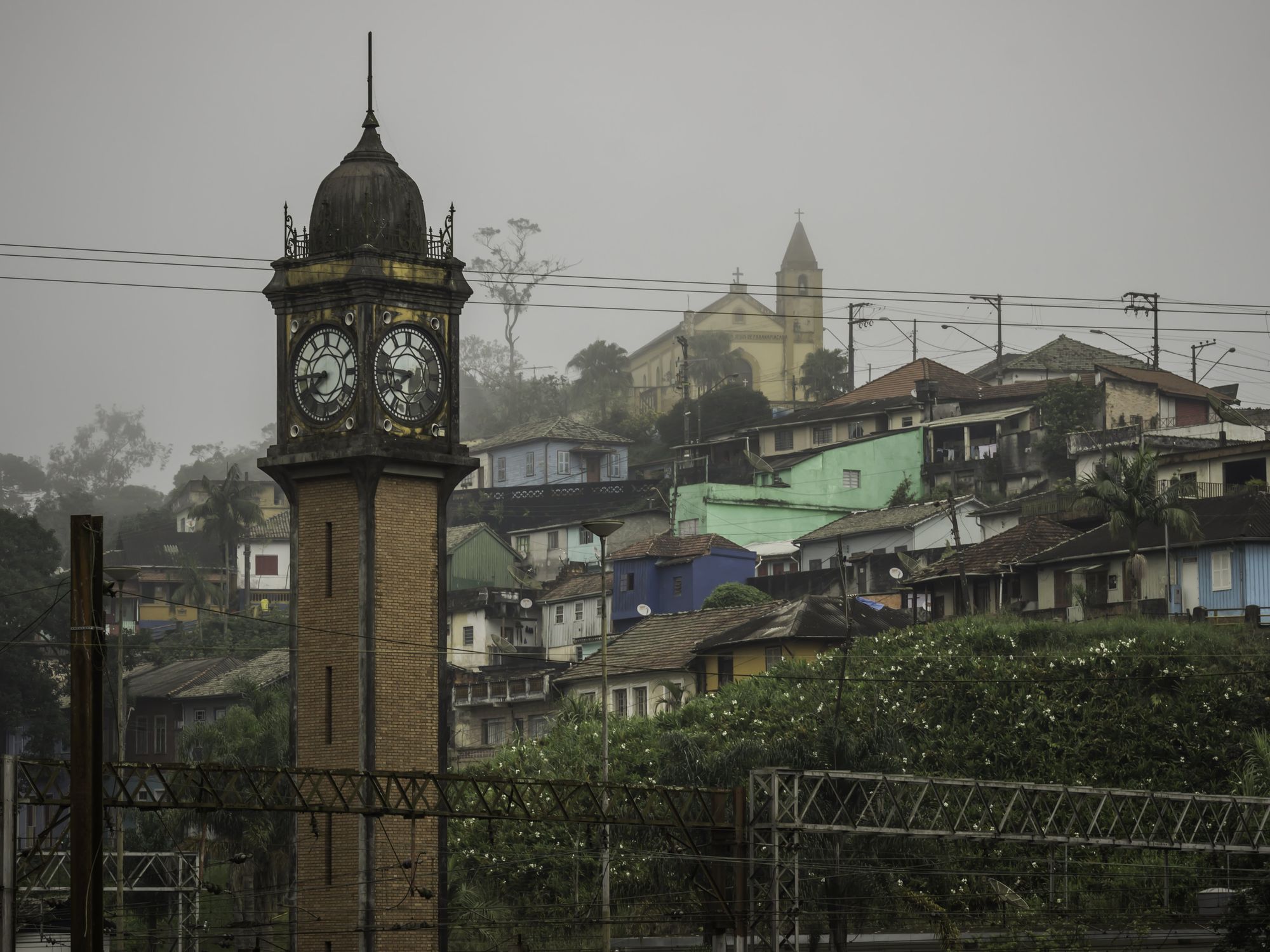 REVEALED: The British-built ghost town situated in the jungle where clocks stop at same time