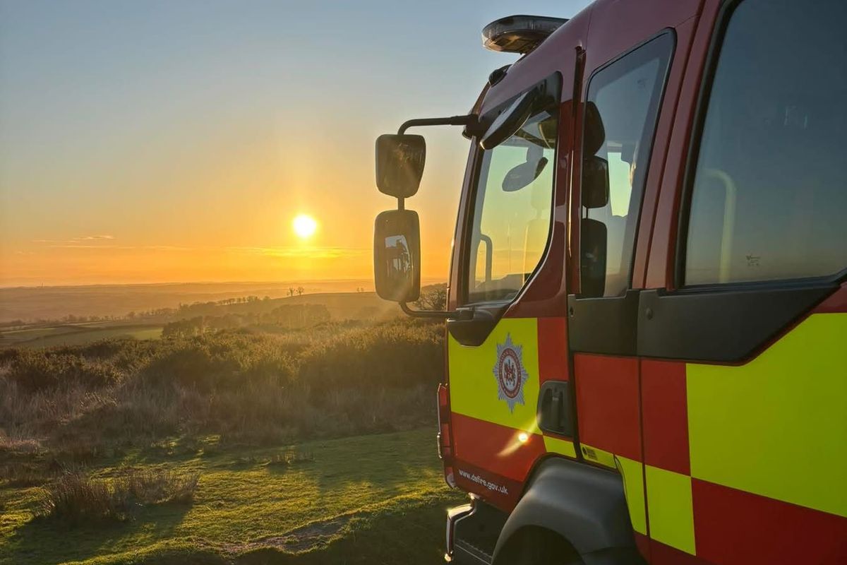 Exmoor fire: Arsonist sparks Christmas blaze as firefighters rush to tackle inferno after 'deliberate ignition'