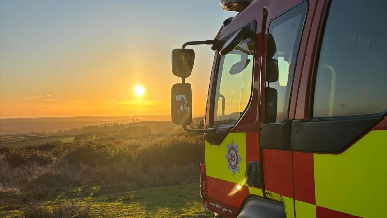 Exmoor fire: Arsonist sparks Christmas blaze as firefighters rush to tackle inferno after 'deliberate ignition'