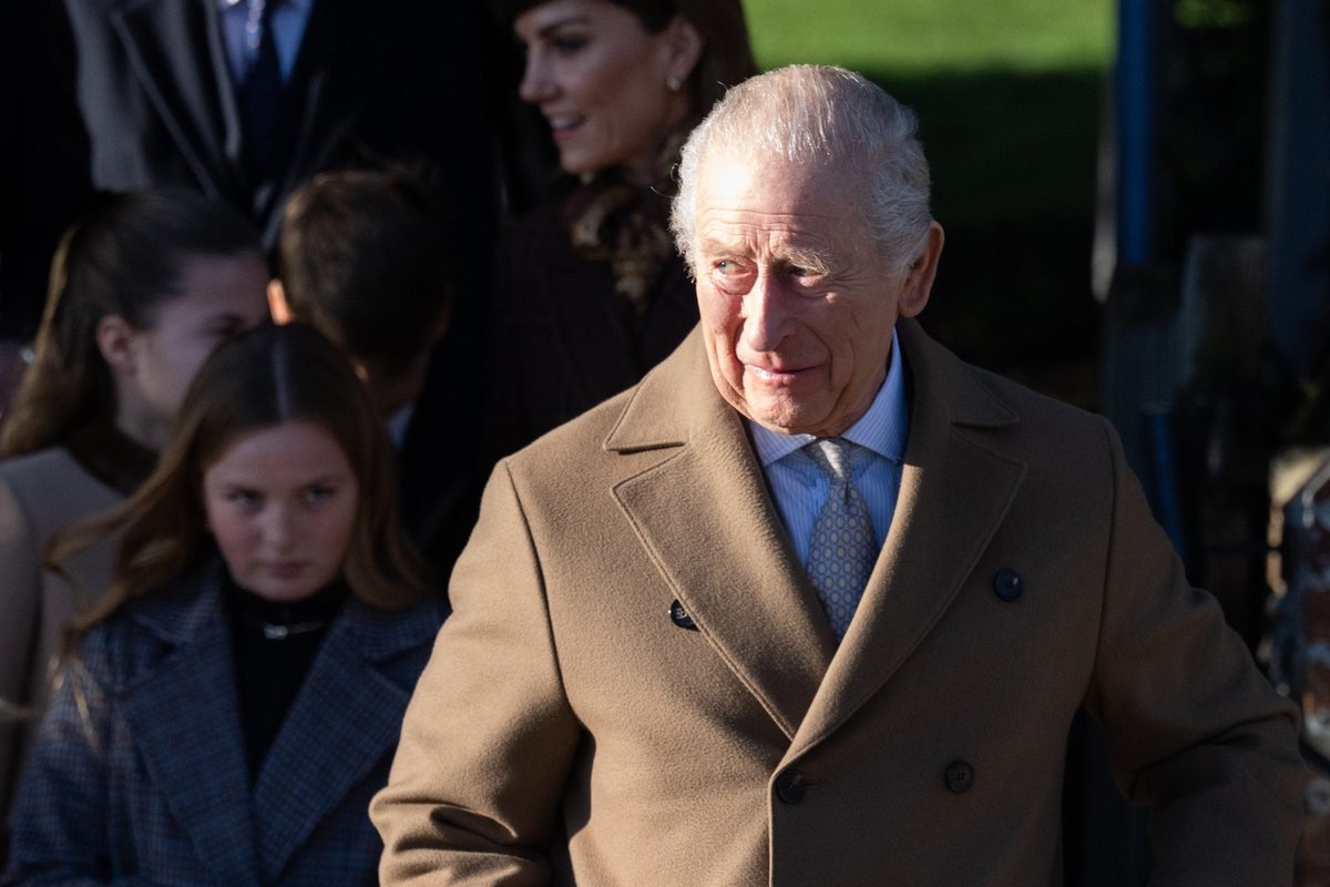 Buckingham Palace shares unseen footage of King Charles's Christmas message