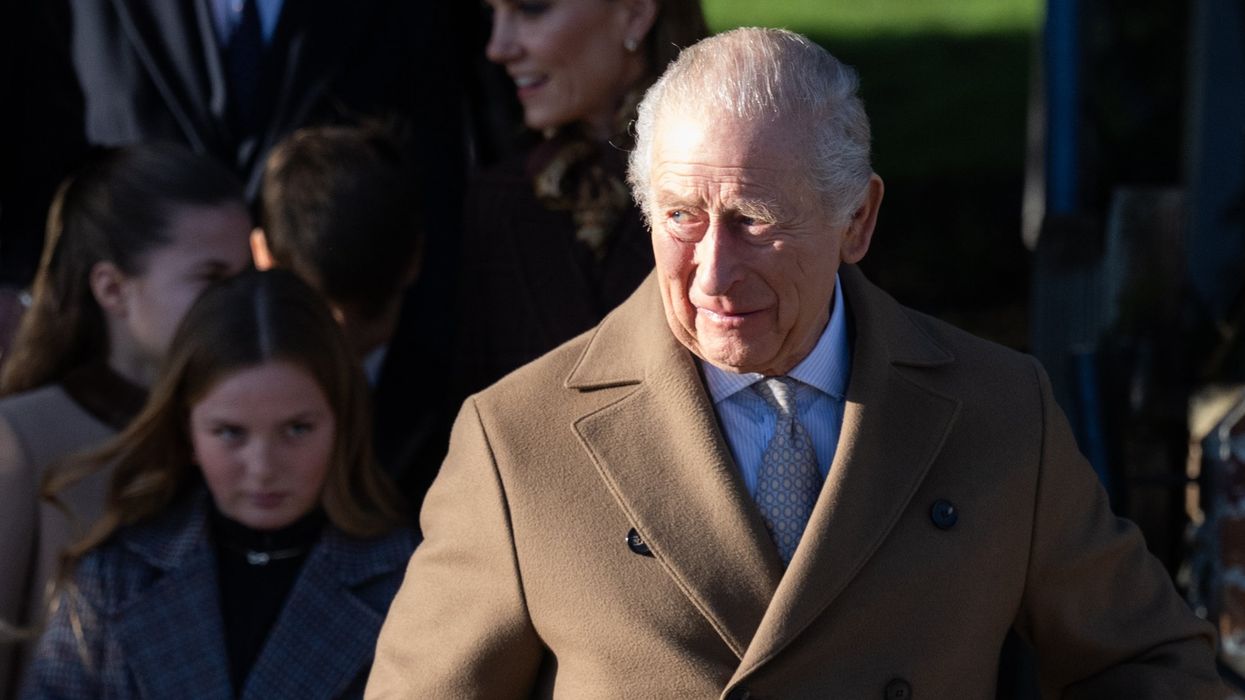 Buckingham Palace shares unseen footage of King Charles's Christmas message