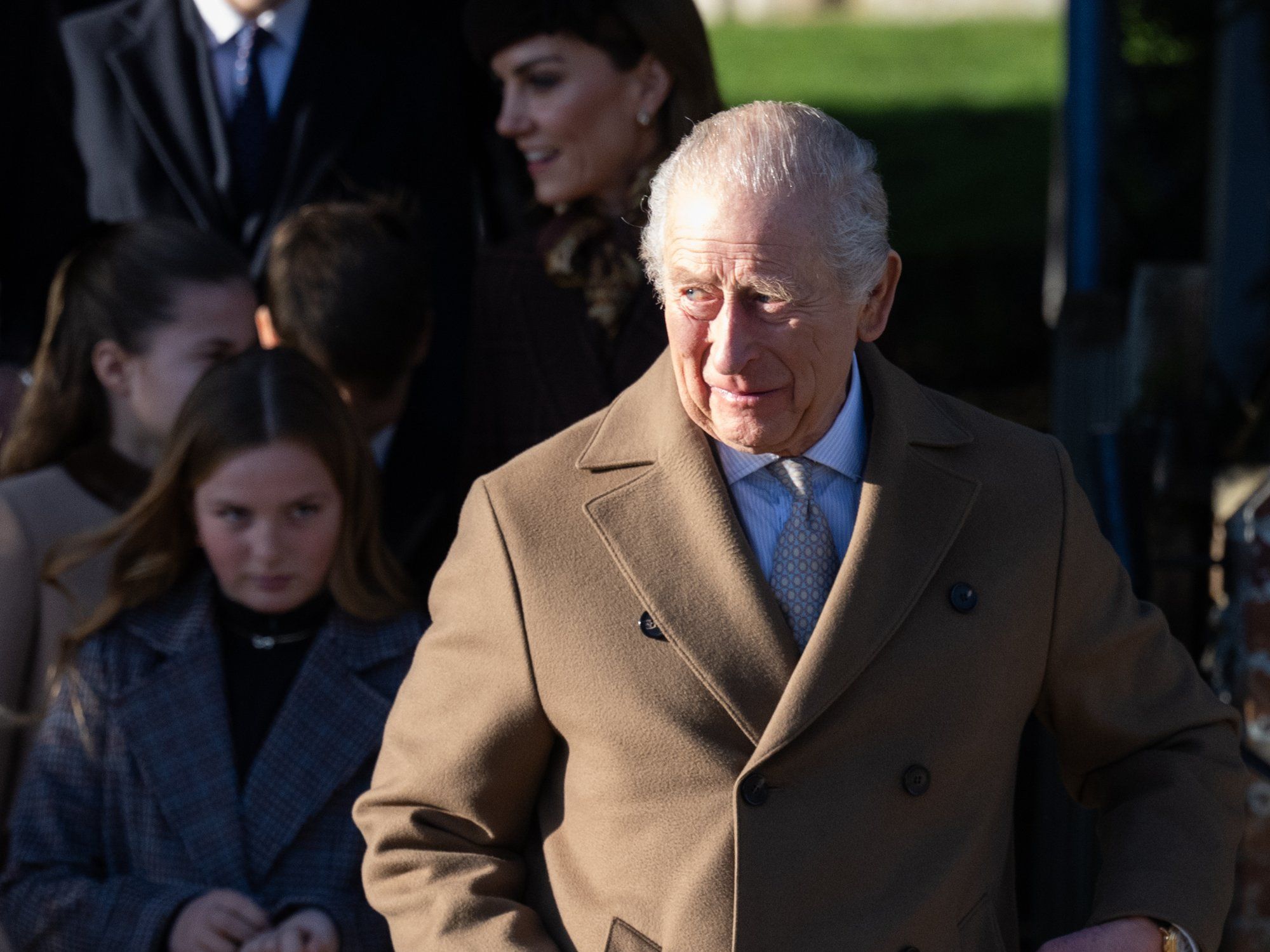 Buckingham Palace shares unseen footage of King Charles's Christmas message