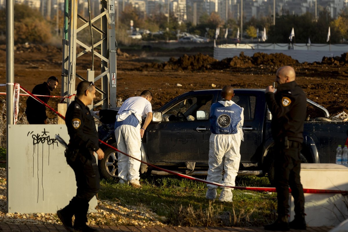 Two Israelis dead following ramming and stabbing 'terror attack'