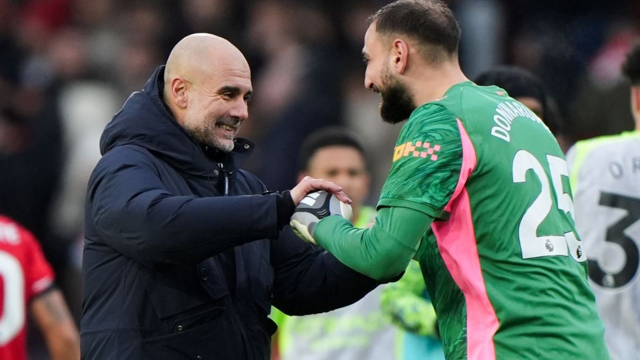 Pep Guardiola makes joke about his weight after Man City secure vital win over Nottingham Forest