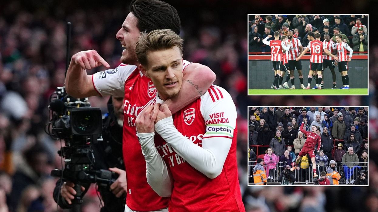 Premier League results as Arsenal go top with Brighton win and Liverpool cling on against Wolves