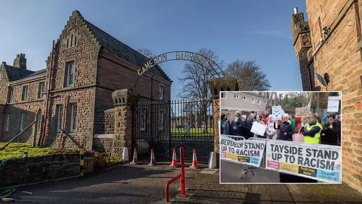 Hundreds of migrant men move into barracks as fears raised over safety of British Army families