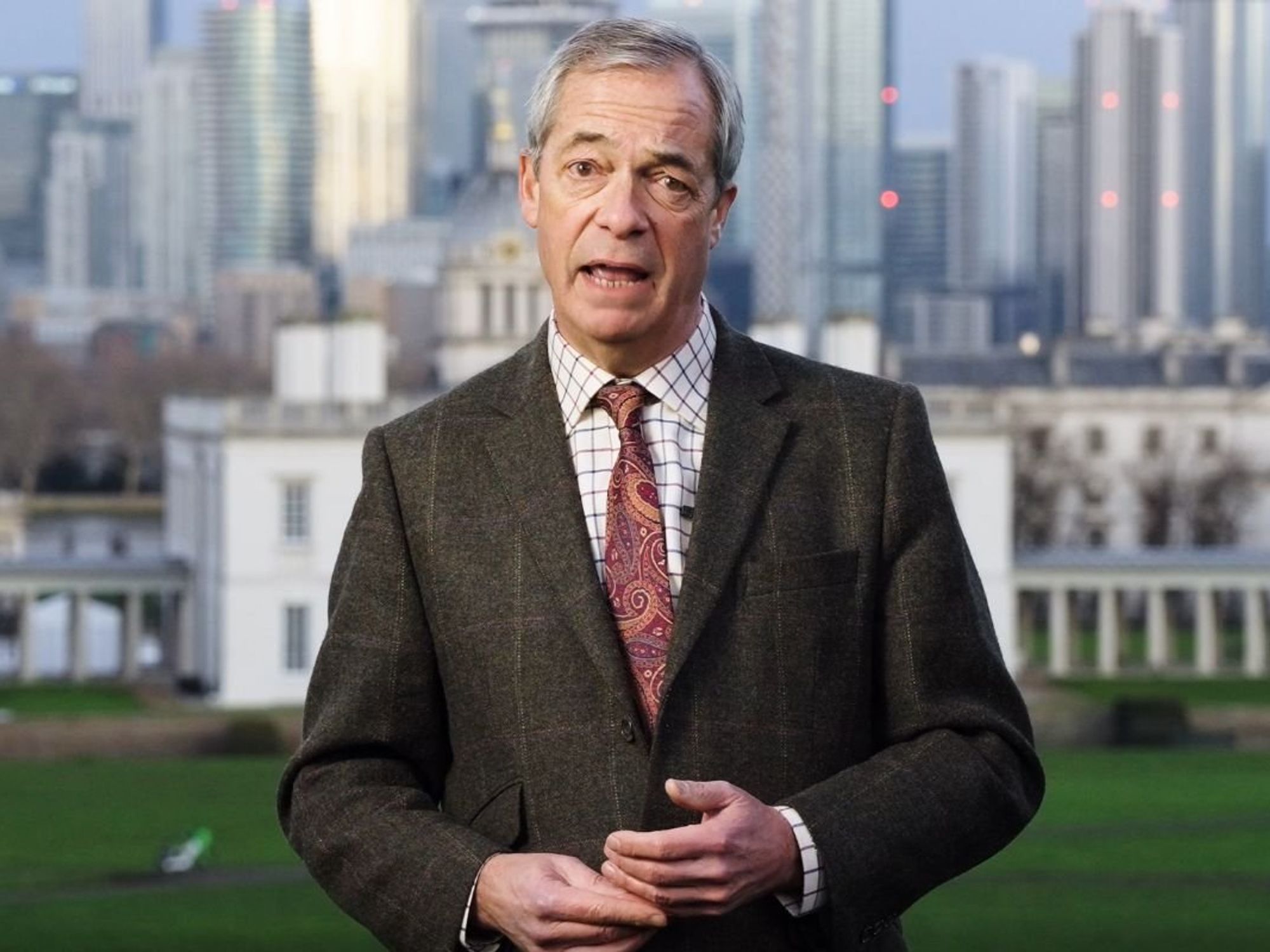 Nigel Farage makes stark general election prediction and warns Reform is 'last chance' for Britai...