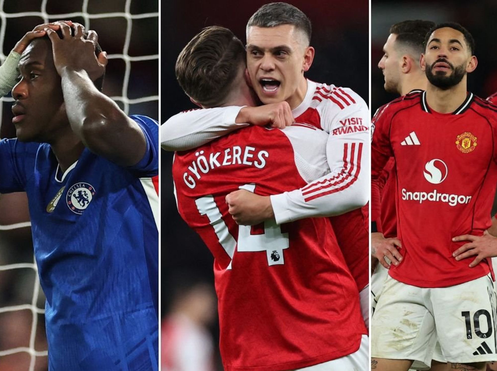 Chelsea booed off, Arsenal crush Aston Villa, Wolves end losing streak vs Man Utd: Premier League...