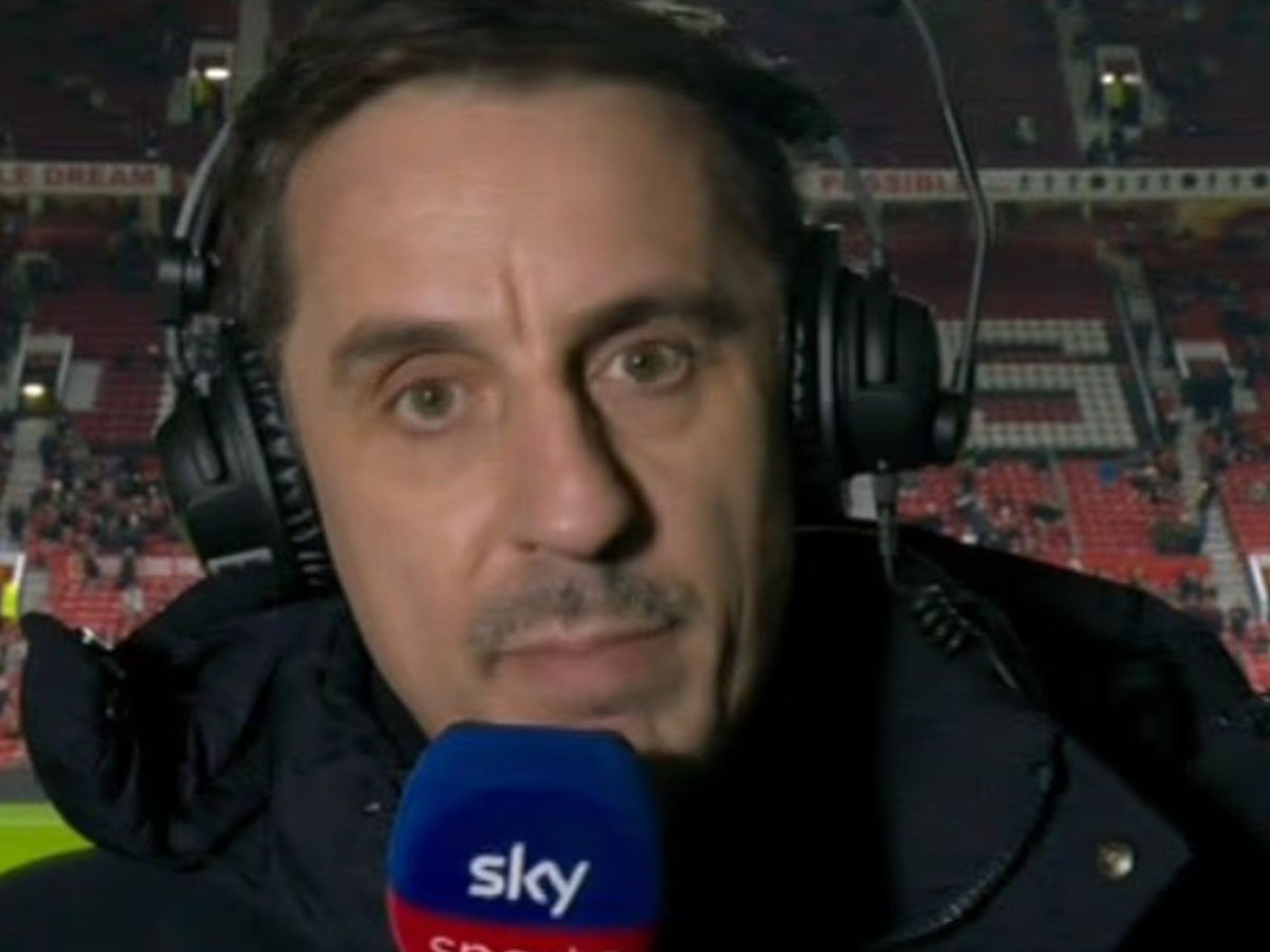 Gary Neville erupts in furious rant after Man United slump to disappointing Wolves draw