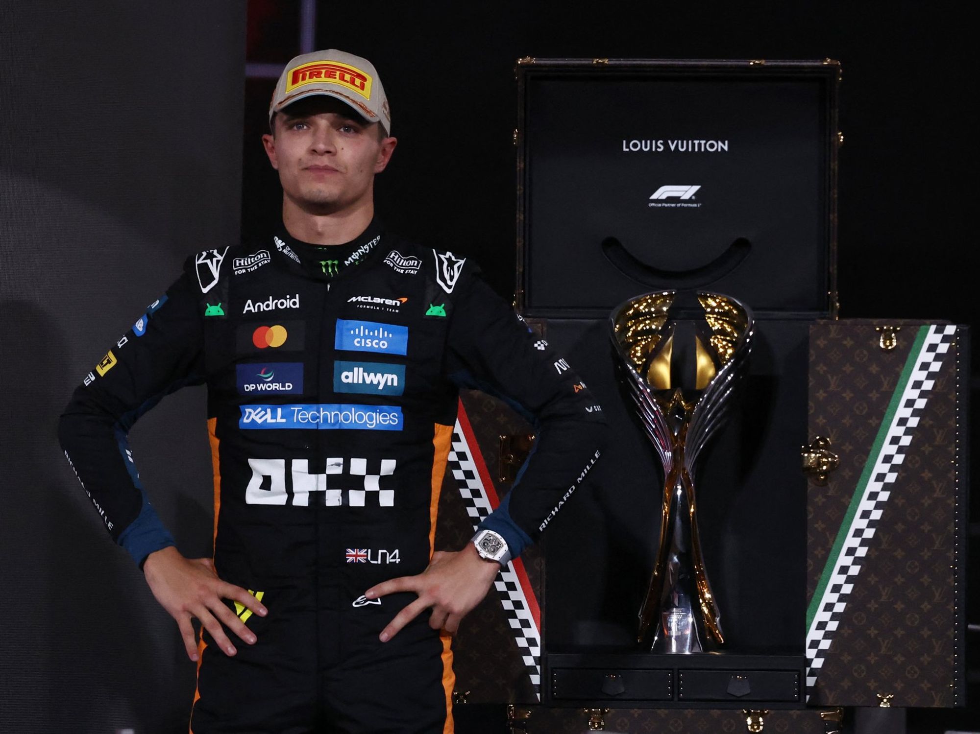 F1 star Lando Norris snubbed by King Charles as tradition broken
