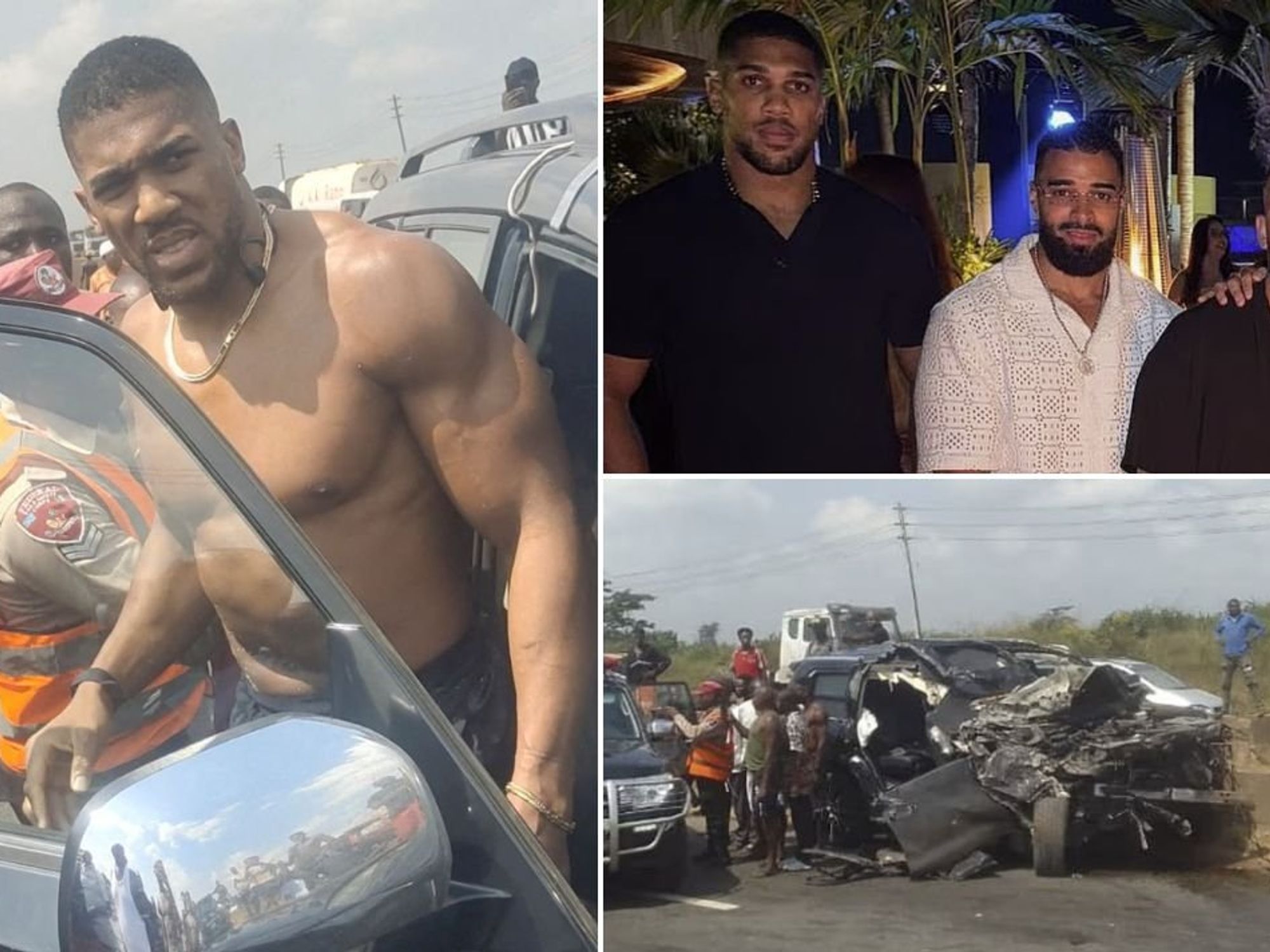 Anthony Joshua's driver named with man wanted in connection with dangerous driving that led to fa...