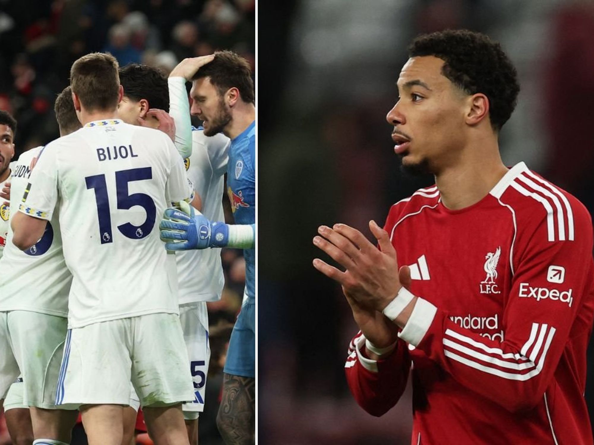 Hugo Ekitike spurns golden chance as Liverpool held by Leeds at Anfield